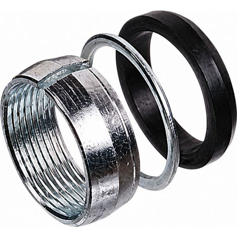 Jeu de bagues acier pour raccord Gebo en 33x42, 1"1/4