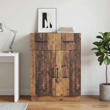 vidaXL Credenza Legno antico 66 x 34,5 x 87 cm Legno ingegnerizzato (1/5)