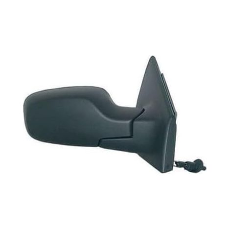 Rétroviseur droit manuel noir avec sonde compatible avec Renault Clio 3 phase 1 2005-2009