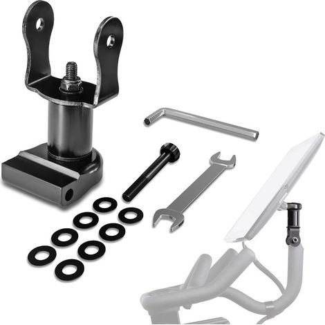 Soporte giratorio para pantalla de bicicleta Peloton, soporte giratorio para bicicleta Peloton, pantalla giratoria de 360° compatible con Peloton, ajustador de pantalla giratoria Peloton, soporte gira (1/5)