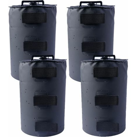 Pieds De Pavillon - Poches À Eau Pour Stabilisation De Tente De Jardin - Compatible Avec Chapiteaux Et Auvents - Lot De 4 (1/3)