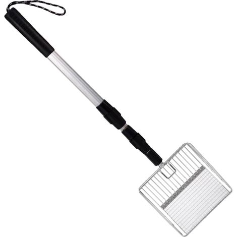Pala para excrementos de pollo, herramientas de limpieza extensibles para gallineros, gallineros, gallineros