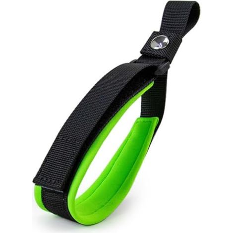 Dragonne de Laisse pour Chien - Sangle de Poignet Réglable Mains Libres, Conception D'autocollants Magiques pour Laisse Rétractable (1/5)