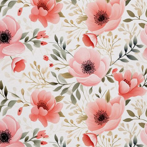 Tela decorativa para exteriores Oxford - Flores - DX2847 (1/5)