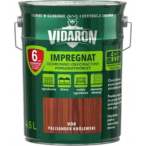 VIDARON ROYAL ROSEWOOD Holzimprägnierung 4,5 l 1 Stk. (1/5)