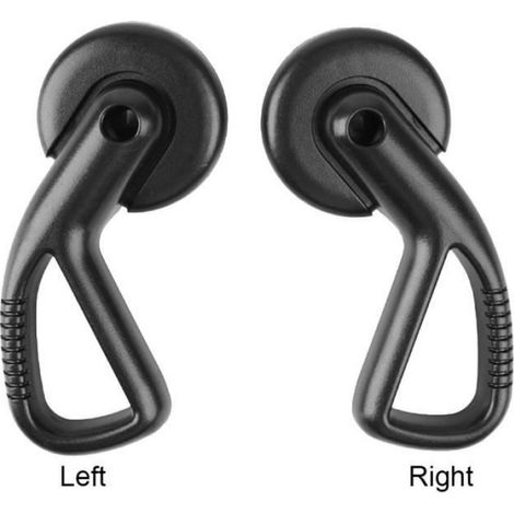 Poignée d'accoudoir gauche droit de remplacement pour Peugeot 206 207 et citroën C2 9638799977 890586, 2 pièce (1/4)