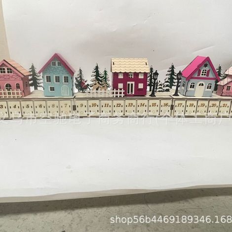 New Christmas Village Advent Calendar - Available in multiple colors