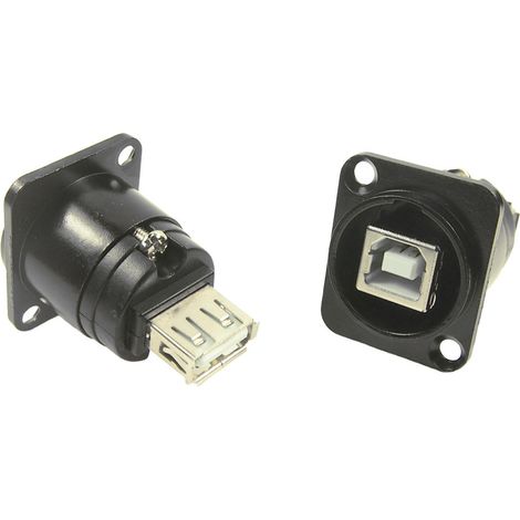 XLR Adapter USB A Buchse auf USB B Adapter, Einbau CP30115 Cliff Inhalt: 1 St.