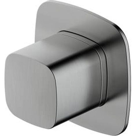 RAK Petit Brushed Nickel Square Concealed Dual Control Diverter Valve - RAKPES3020-2N (1/2)