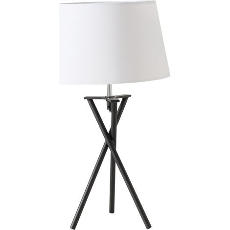 Lampe de table avec base en métal NOVO, hauteur 48 cm (1/5)