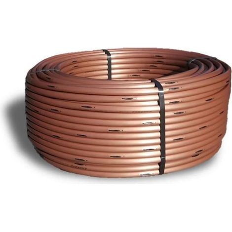 Tuyau Goutte à Goutte 100m en Polyéthylène PE – Arrosage Souterrain Économique, Flexible et Durable pour une Installation Facile dans Votre Jardin, Potager ou Pelouse (1/2)