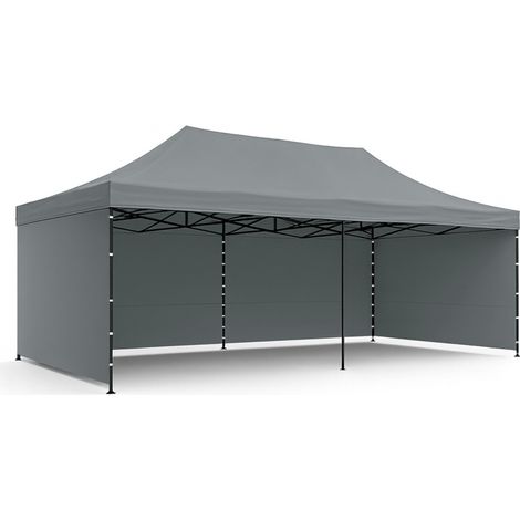 Aga Scherenzelt PARTY 3x6m Grau (1/5)