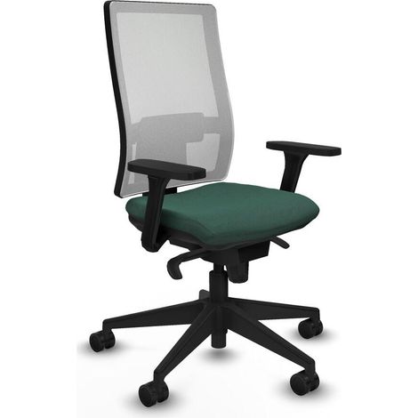 Piqueras y Crespo 3D066N0 Chaise de bureau verte ergonomique (1/3)