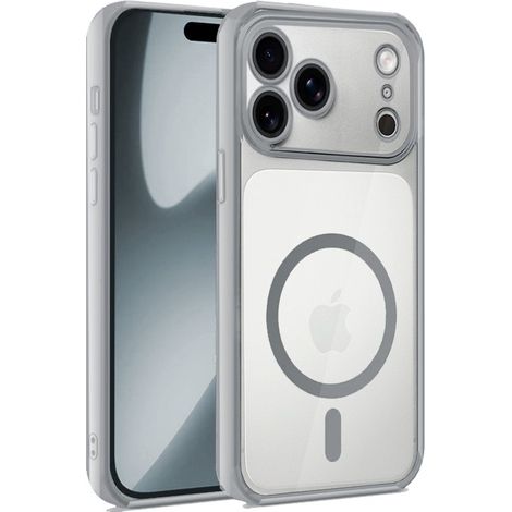 Carcasa COOL para iPhone 17 Pro Magnética Borde Plata