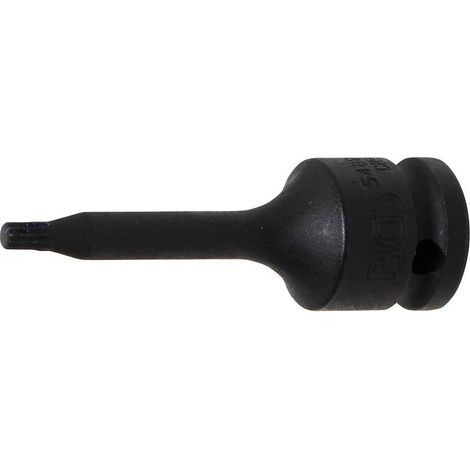 Douille à Embouts à Choc 75 mm - 12,5 mm (1/2), Denture Multiple Intérieure XZN M5 - Résistante et Précise - D-Work (1/5)