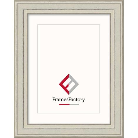 Cornice in legno Meva 50x70 color crema (1/5)