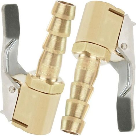 Embouts De Gonflage - Laiton - 8 mm - Pour Valves De Pneu Voiture - 2 Pièces (1/5)