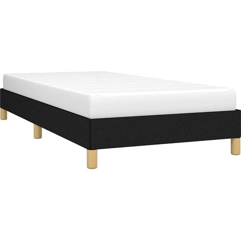 Giroletto senza Materasso Nero 100x200 cm in Tessuto vidaXL (1/4)