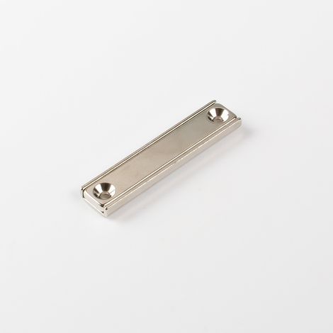Magna-C Neodym-Flachleiste 60x13,5x5mm mit konischer Senkung (1/4)