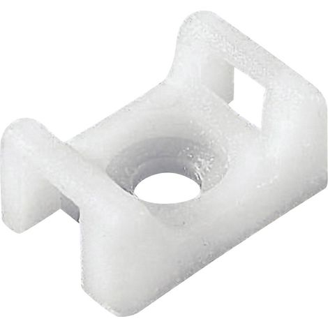 PB Fastener TM 48 Embase de fixation vissable TM 48 Plage de Ø du faisceau 11 mm (max) naturel 1 pc( (1/2)