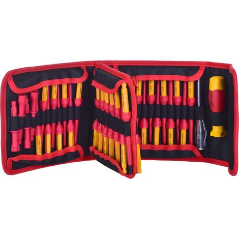 Tournevis isolé + jeu de 50 embouts. VDE / YT-28293 / Yato (1/5)