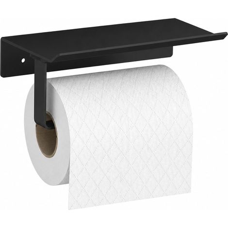 Porte-papier toilette, support rouleau de papier en aluminium spatial (1/5)