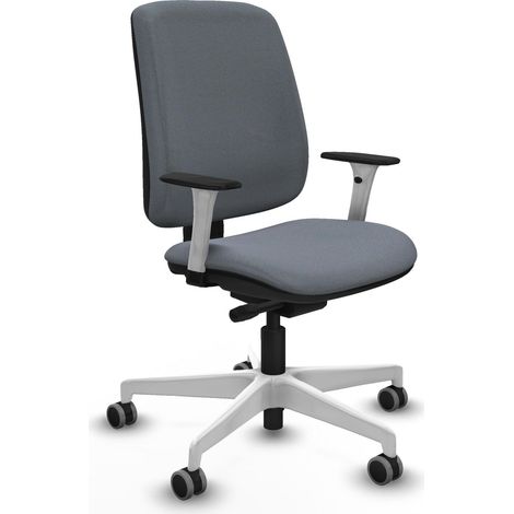 Piqueras y Crespo Alares Chaise de bureau gris confortable (1/3)