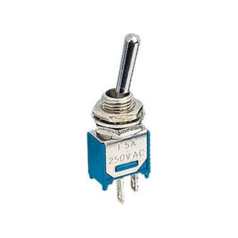 Interruttore a levetta bipolare in miniatura. 3 Morsetti a tenuta stagna epossidica Electro DH 11.442.I/C 8430552094691