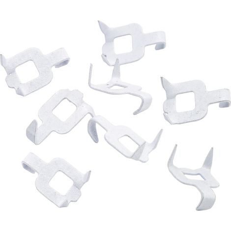 WOLFPACK LINEA PROFESIONAL - Metal Picture Hook Blister 8 Pezzi