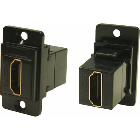 Connecteur HDMI RS PRO Femelle vers Femelle 2 voies Type A Droit ( Prix pour 1 )