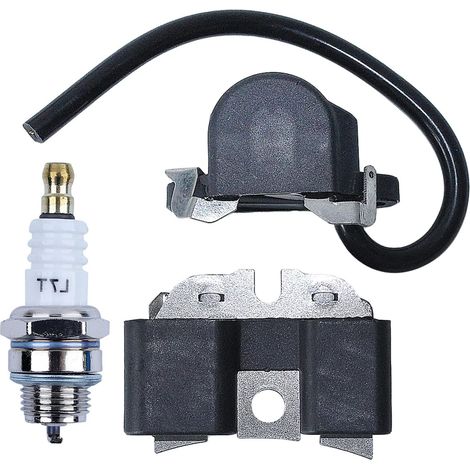 Ignition coil spark plug For Husqvarna 288XP 288 EPA For Chainsaw 501812702, 501812801, Ignition coil set, Spark plug (1/5)