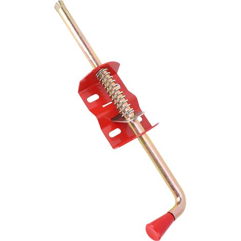 Ancre de portail agricole 44 cm en fer tige de blocage clôture bétail élevage accessoire portail tubulaire bovin (1/5)