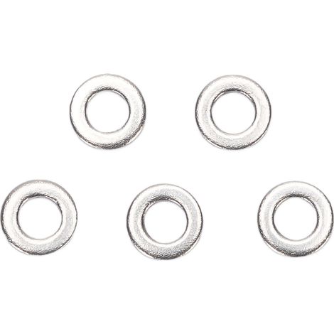 Lot de 500 rondelles plates en acier inoxydable 3x6x0,5 mm pour vis M2 et M2,5 (1/5)