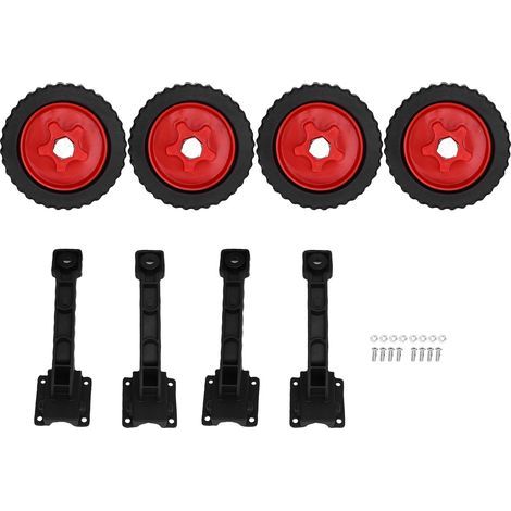 Trimmer wheel, Universal adjustable and detachable weed trimmer holder, for 0.98 to 1.1 inch tree tube (1/5)