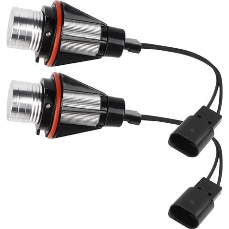 Stück Autoscheinwerfer 6000K 5W Angel Eyes LED-Lampe für E60 E61 E39 E53 (1/5)
