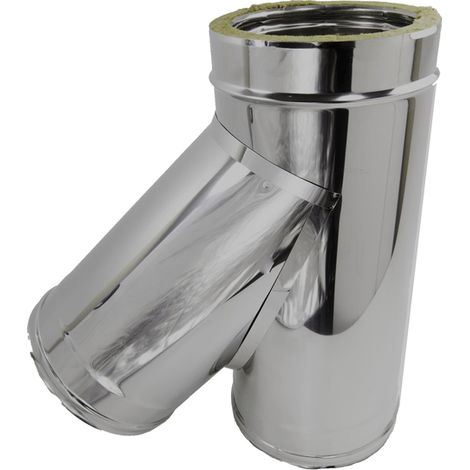RACCORDO BRAGA DOPPIA PARETE Ø 80/130 mm