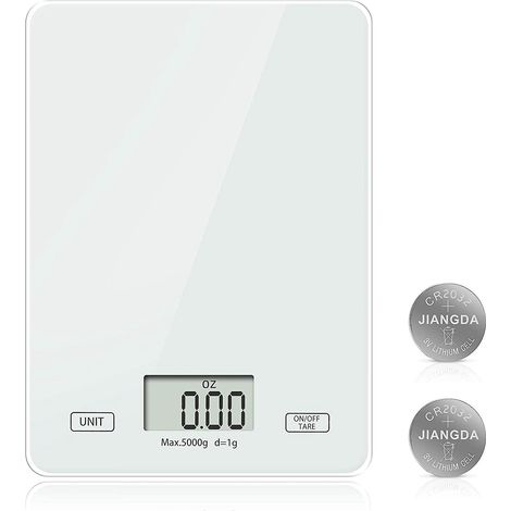 Digitale Küchenwaage, 5 kg (2 g Genauigkeit)