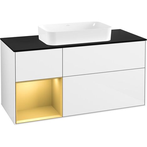 Villeroy & Boch F702HFGF Waschbeckenunterschrank Finion F70 (1/2)