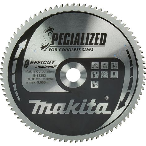 Makita Sägeblatt Säge Holz 305x2,0x30 Z81 EFFICUT E-13253 (1/2)