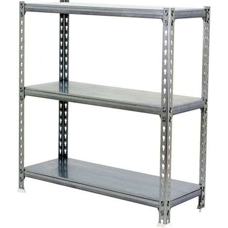 Simonrack SIMONCLICK MEGAPLUS scaffale zincato argento (1/3)