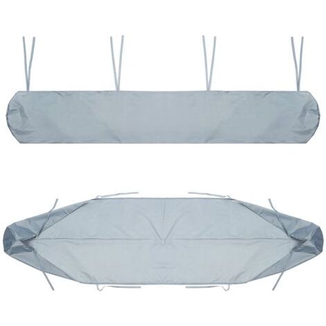 5 m Sac de Protection pour Store Banne(Gris),Housse de Protection Anti-poussière pour auvent de terrasse Noir Housse de Rangement pour cour et jardin (1/4)