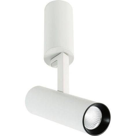 Luminaria de superficie LED Bocca Italux blanca, orientable SLC74055/18W 3000K WH+BL (1/5)