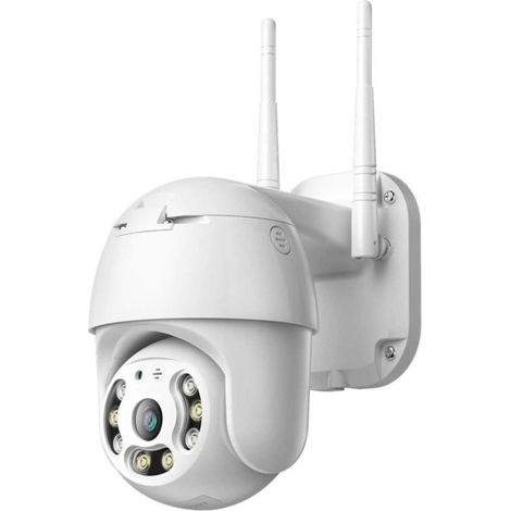 Telecamera Sorveglianza Esterna Wifi Home Security 1080P Smart (Abq-A6)