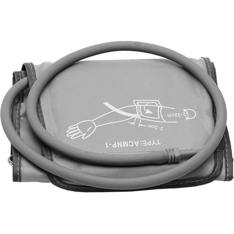 Brazalete Tensiómetro - Para Adulto - Nylon Resistente - Tubo Sin Látex - Ajustable 22-42 Cm - 1 Unidad (1/5)