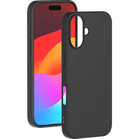 Étui MagSafe - iPhone 17 - Silicone - Noir (1/4)