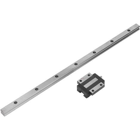 Linearführungsschienen-Set mit Kugellager und Stahlblock für 3D-Drucker und CNC-Teile (3 Stück)