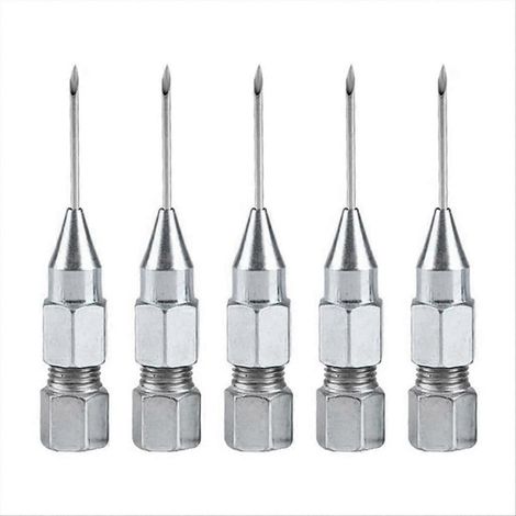 Lot de 5 embouts de graissage amovibles à bec fin. Accessoires de graissage. (1/5)