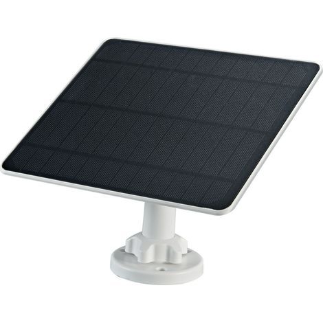 Panneau solaire 3W pour caméra de sécurité, compatible avec les caméras alimentées par batterie rechargeable, panneau solaire pour câble de charge, étanche ip65 (1/5)