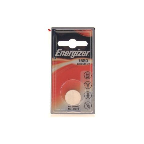 PILE CR1620 X1 LITHIUM ENERGIZER (1/10)