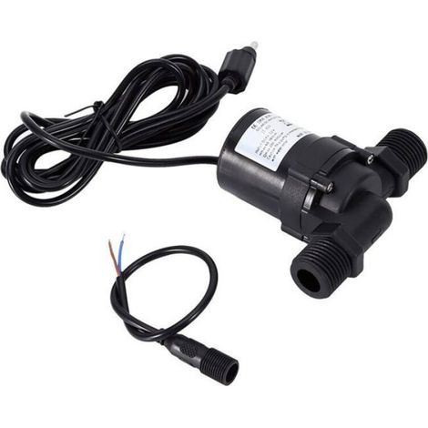 Pompe A Eau Solaire - 12 V DC - Pour Chauffe-Eau Aquarium Fontaine - Haute Efficacite - 1 Unite (1/4)